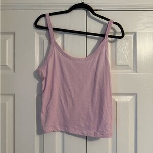 Wild fable linen blend top pink xl